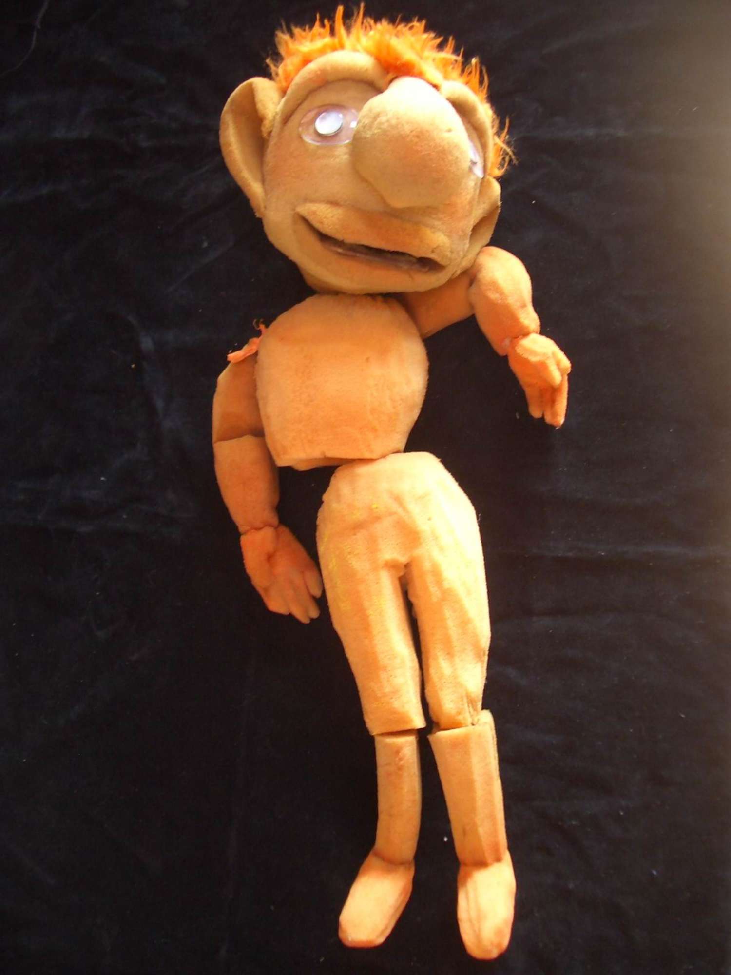 Burattino del nucleo Noci di Cocco prima del restauro